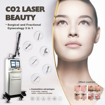 approvazione frazionaria della FDA del punto della macchina 0.1mm del laser di 10.6μM Lcd Co 2