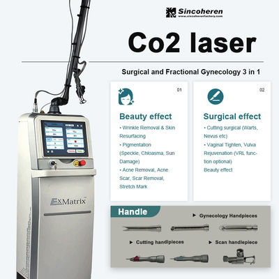 Allungamento frazionario Mark Removal di rimozione della cicatrice della macchina del laser di CO2 di raffreddamento a aria