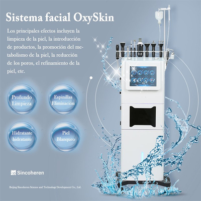 Donne 6 puliti facciali in 1 schermo a 10,4 pollici Sincoheren della macchina di Hydrodermabrasion